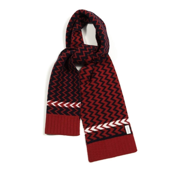 Gucci Zigzag Wool scarf - Picture 1 of 5